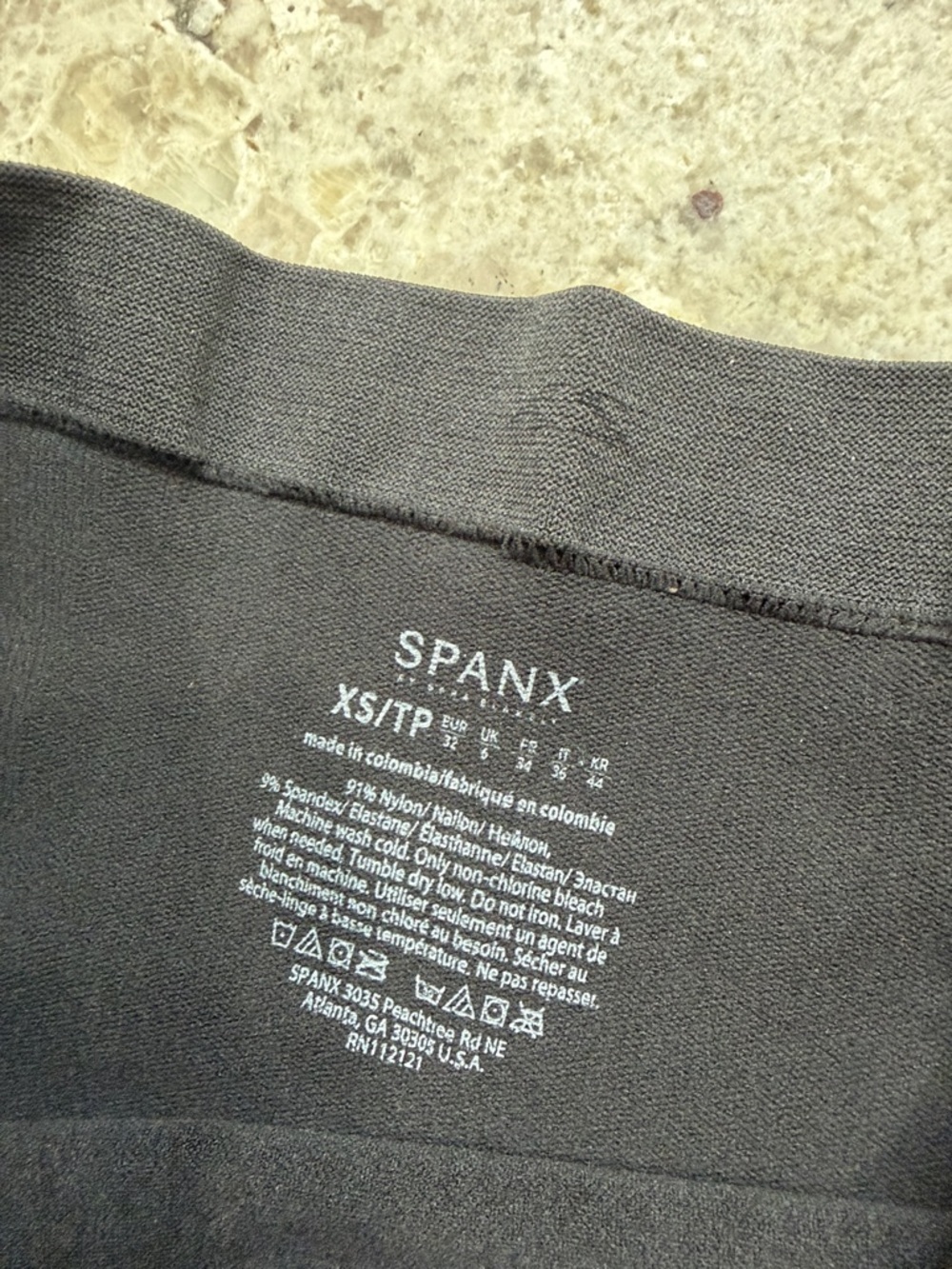 NWT SPANX Mama Look at Me Now Seamless Maternity Leggings Baby Bump Shapewear XS - Picture 3 of 10